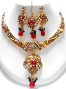 Polki Jewellery Set